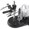 Набор луп с подсветкой VEBER S-CLAMP 3 с держателем «третья рука» 26238